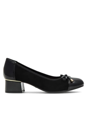 Czółenka Clara Barson LS6032-02 Czarny