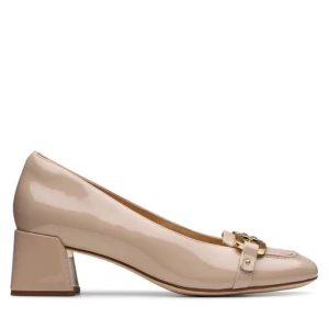 Czółenka Clarks Nyta45 Court 26181319 Beżowy