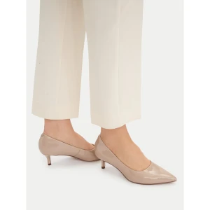 Czółenka Clarks Zarey Court 26183154 Beżowy