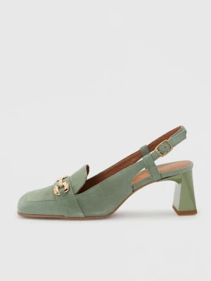 Czółenka Copenhagen Shoes zielony
