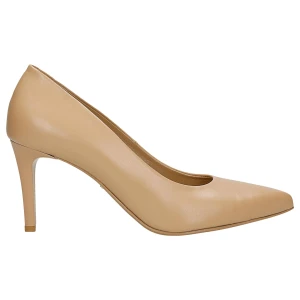 Beżowe czółenka damskie na szpilce 9359-53 Wojas
