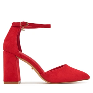 Czółenka DeeZee DF-82616-85-35621 Czerwony