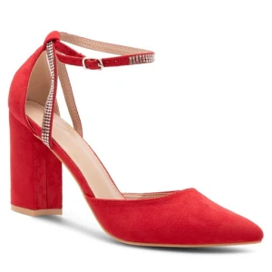 Czółenka DeeZee LISA KL-HT4587-21 Czerwony