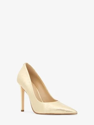 Czółenka Elyse z metalicznej skóry z efektem spękania MICHAEL Michael Kors