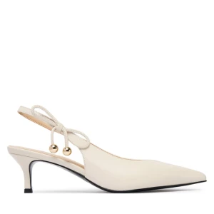 Czółenka Furla Poppy Slingback YM24FPO X30000 CN 1704S Kremowy