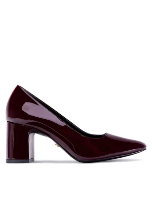 Czółenka Gino Rossi ROSA-115998 Bordowy