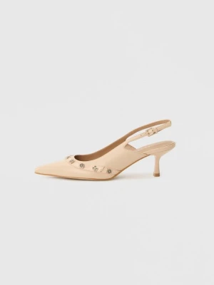 Czółenka Guess nude