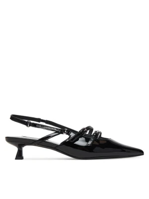 Czółenka KARL LAGERFELD Pasha KL30105A Czarny