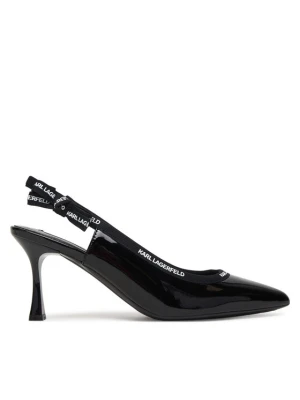 Czółenka KARL LAGERFELD Sienna KL32706 Czarny