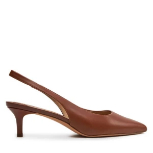 Czółenka LAUREN RALPH LAUREN 802927937002 Brązowy