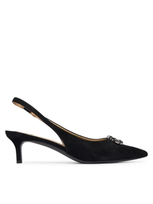 Czółenka LAUREN RALPH LAUREN 802P22321001 Czarny