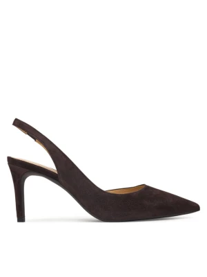 Czółenka MICHAEL Michael Kors Alina Flex Sling Pump 40R4HNMP1S Brązowy