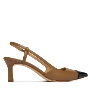 Czółenka MICHAEL Michael Kors Alora Toe Cao Mid Sling 40R6AOMS1L Brązowy