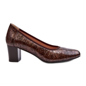 Czółenka Model Cynania 58307 Brown - Step in style brązowe