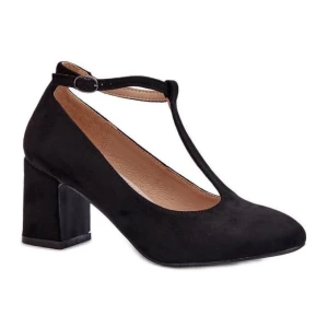 Czółenka Model Raniyah 834284 Black - Step in style czarne