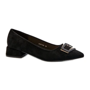 Czółenka Model S.Barski KV27-034 Black - Step in style czarne