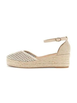 Czółenka na koturnie CAFèNOIR