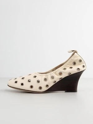 Czółenka na koturnie TORY BURCH