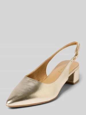 Czółenka na obcasie słupku tamaris