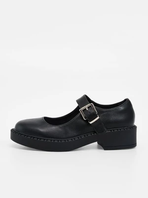 Czółenka na platformie Koi Footwear czarny melanż