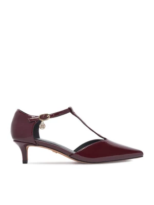 Czółenka Nine West CEO-CD25-123-2 Bordowy