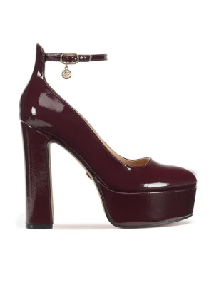 Czółenka Nine West WFA3040-1 Bordowy