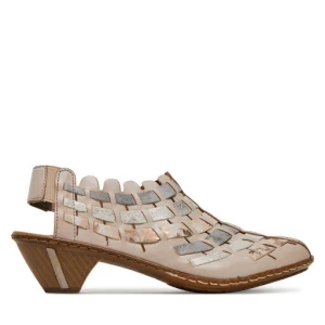 Czółenka Rieker CEO-46778-64 Beżowy