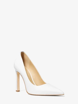 Czółenka skórzane Amara Michael Kors OPTYCZNA BIEL (Biały)