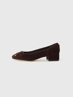 Czółenka Steve Madden ciemnobrązowy