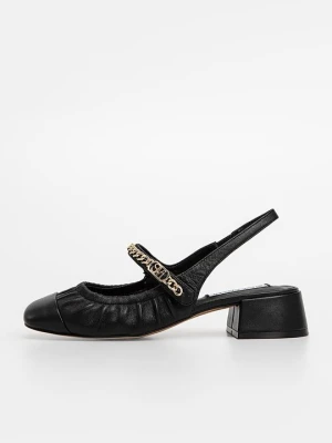Czółenka Steve Madden czarny