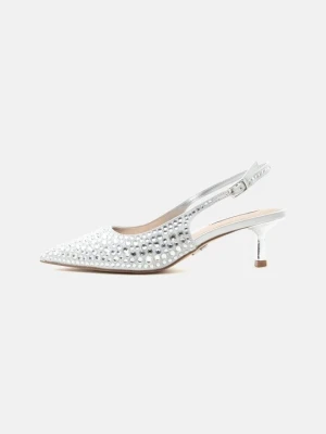 Czółenka Steve Madden srebrny
