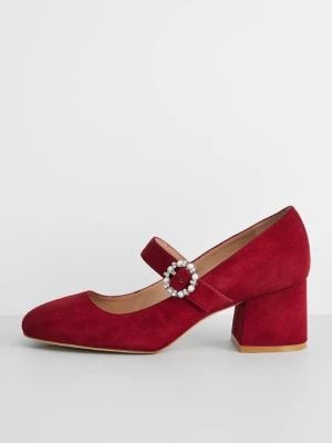 Czółenka Stuart Weitzman czerwony