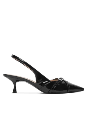 Czółenka Stuart Weitzman Georgie Slingback 50 SM977 Czarny