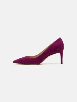 Czółenka Stuart Weitzman jagodowy