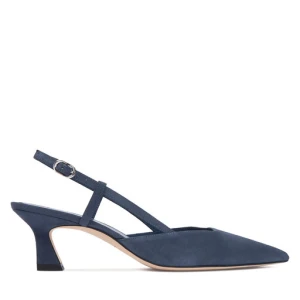 Czółenka Stuart Weitzman Vinnie 50 Slingback SJ433 Granatowy