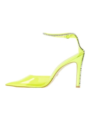 Czółenka Stuart Weitzman żółty neon