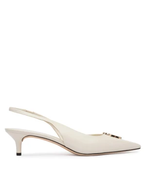Czółenka Tory Burch Eleanor Slingback 181018 Kremowy