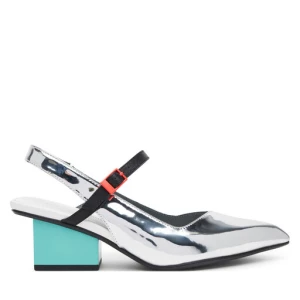 Czółenka United Nude Raila Jane 1091676613 Srebrny