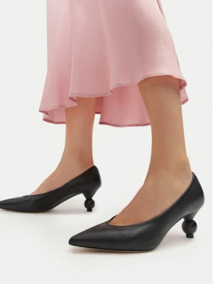 Czółenka Weekend Max Mara Renza 24255260346 Czarny