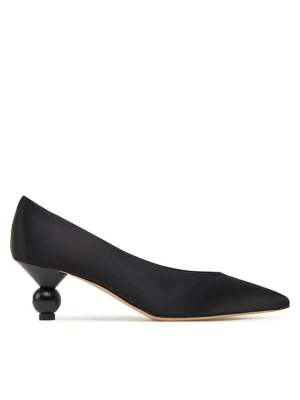 Czółenka Weekend Max Mara Renzasatin 2515521055600 Czarny