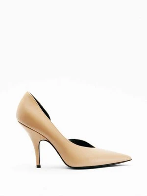 Czółenka z gładkiej skóry PATRIZIA PEPE