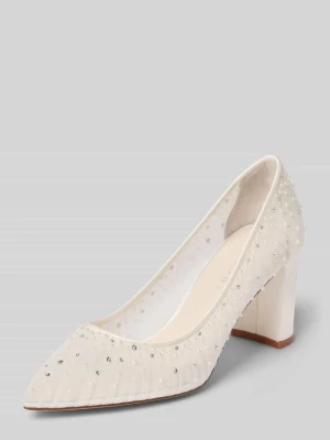 Czółenka z obszyciem ozdobnymi kamieniami Model 'Lucia' Rainbow Club