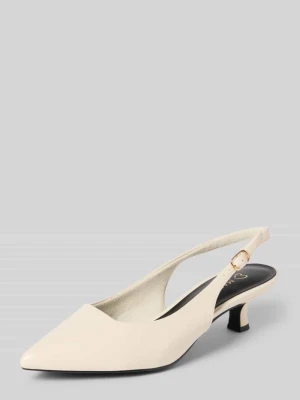 Czółenka z odkrytą piętą marco tozzi