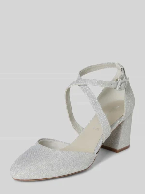 Czółenka z paskami i sprzączką tamaris