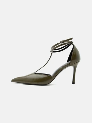 Czółenka Zign By Zalando khaki