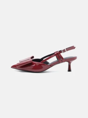 Czółenka Zign STUDIO By Zalando ciemnoczerwony