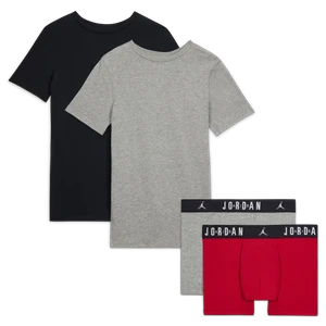 Czteroczęściowy zestaw podstawowy dla dużych dzieci Jordan - Czerwony