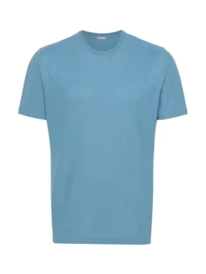 Czyste Niebieskie T-shirty i Pola Zanone