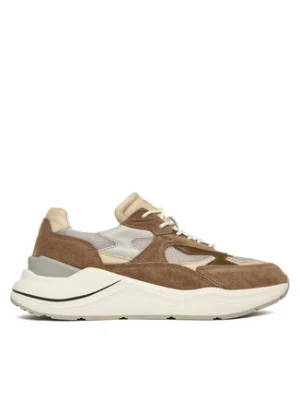 D.A.T.E. Sneakersy Fuga Mesh M431-FG-ME Beżowy