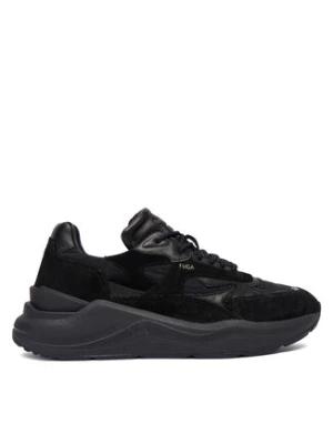 D.A.T.E. Sneakersy Fuga Shiny W431-FG-SH Czarny